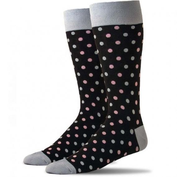 Dotted Socks Made From Recycled Materials