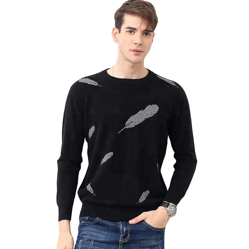 Men Jacquard Sweaters