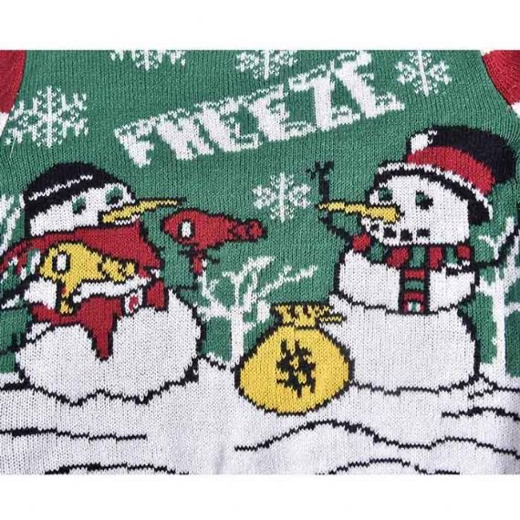 Suéter navideño para niños Funny Freeze Snowman