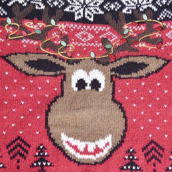 Suéter navideño infantil Laughing Reindeer