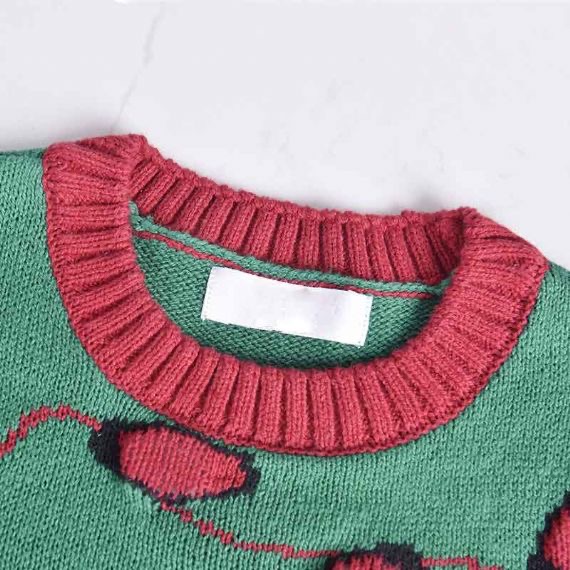 Girls Pug Ugly Christmas Sweater