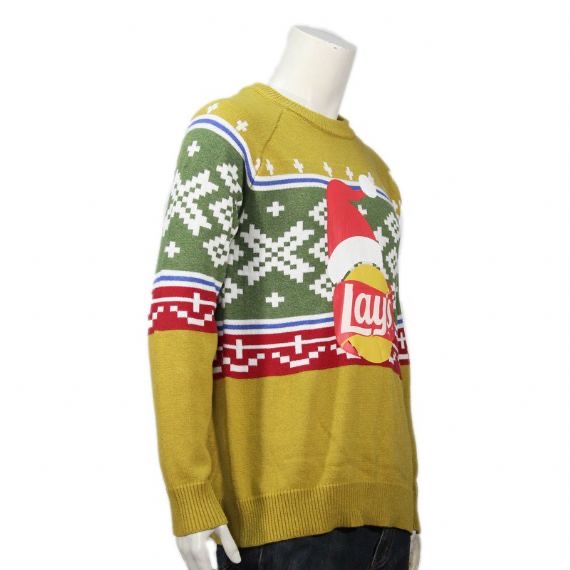 Suéter de Navidad feo promocional impreso personalizado