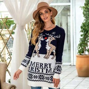 Feliz Navidad pullover de Navidad para mujeres