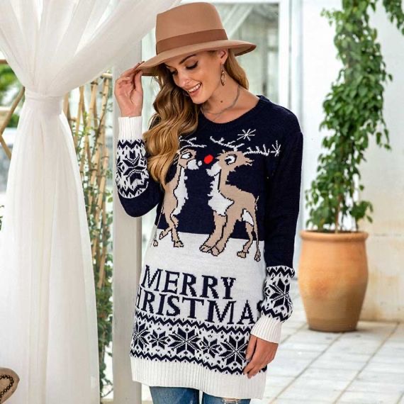 Merry Christmas Ladies Christmas Jumper