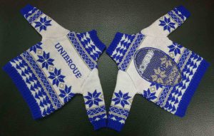 Nordic Reindeer Fair Isle Pattern Bottle Sweater Jacket