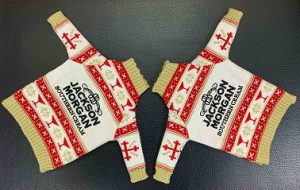 Custom Branded Mini Knit Sleeves for Spirits and Champagne