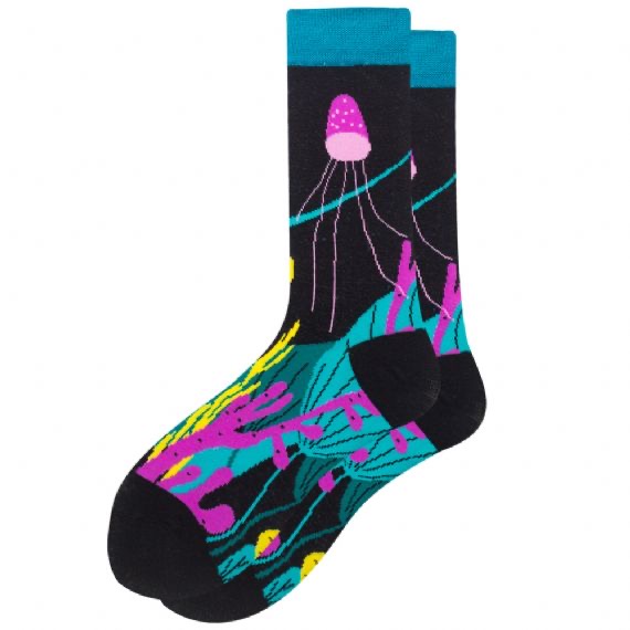 Beach Time Novelty Socks